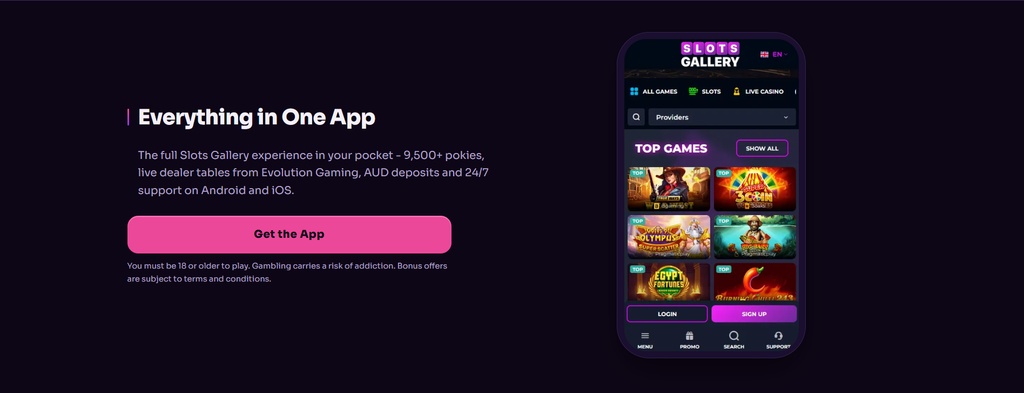 Slots Gallery against its round count